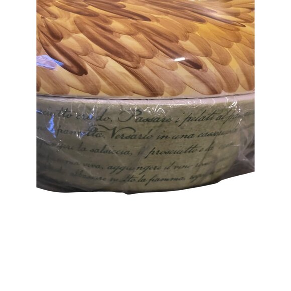 Temp-Tations Presentable Ovenware Chicken-Shaped Casserole Dish With Lid - Picture 7 of 15